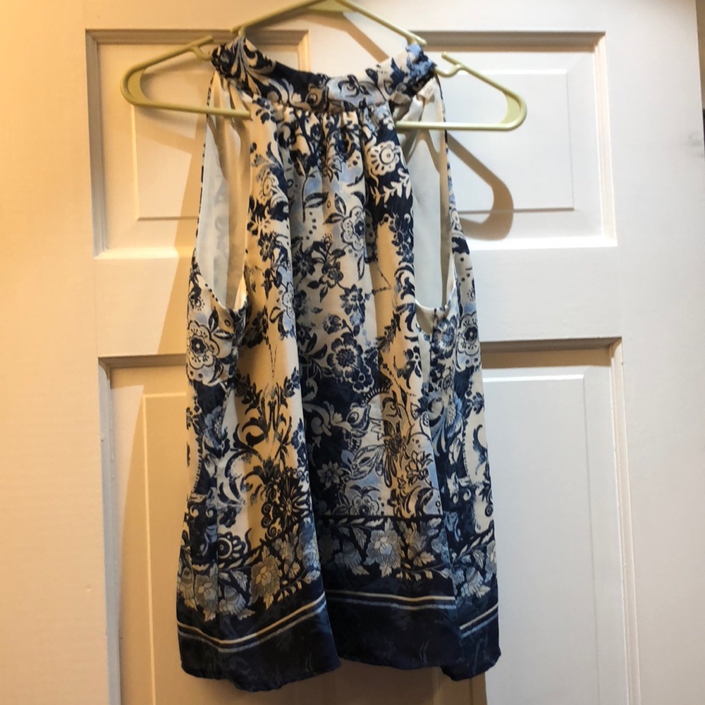 Sleeveless summer top